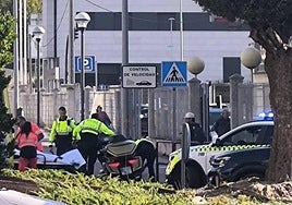 Herido un motorista en Logroño tras sufrir una colisión con un turismo