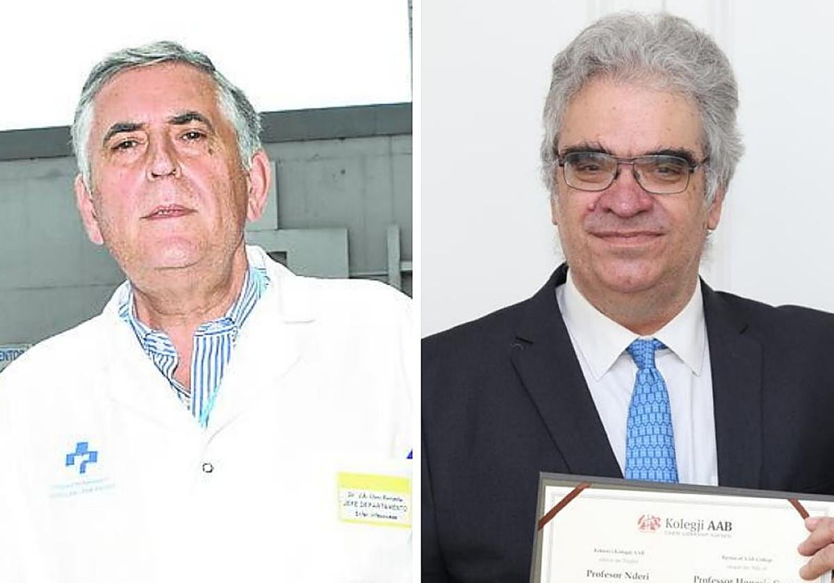 José Antonio Oteo e Isidro Aguillo.