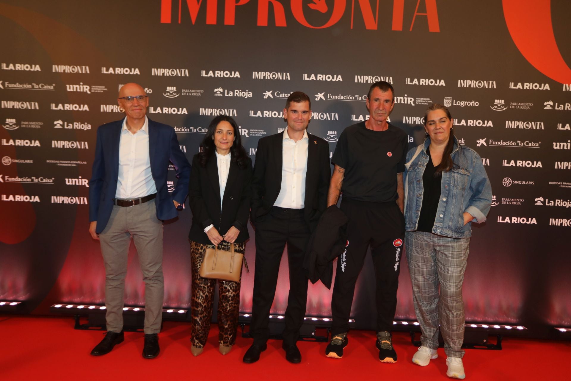 Las imágenes de los instantes previos a la gala de los Premios Impronta