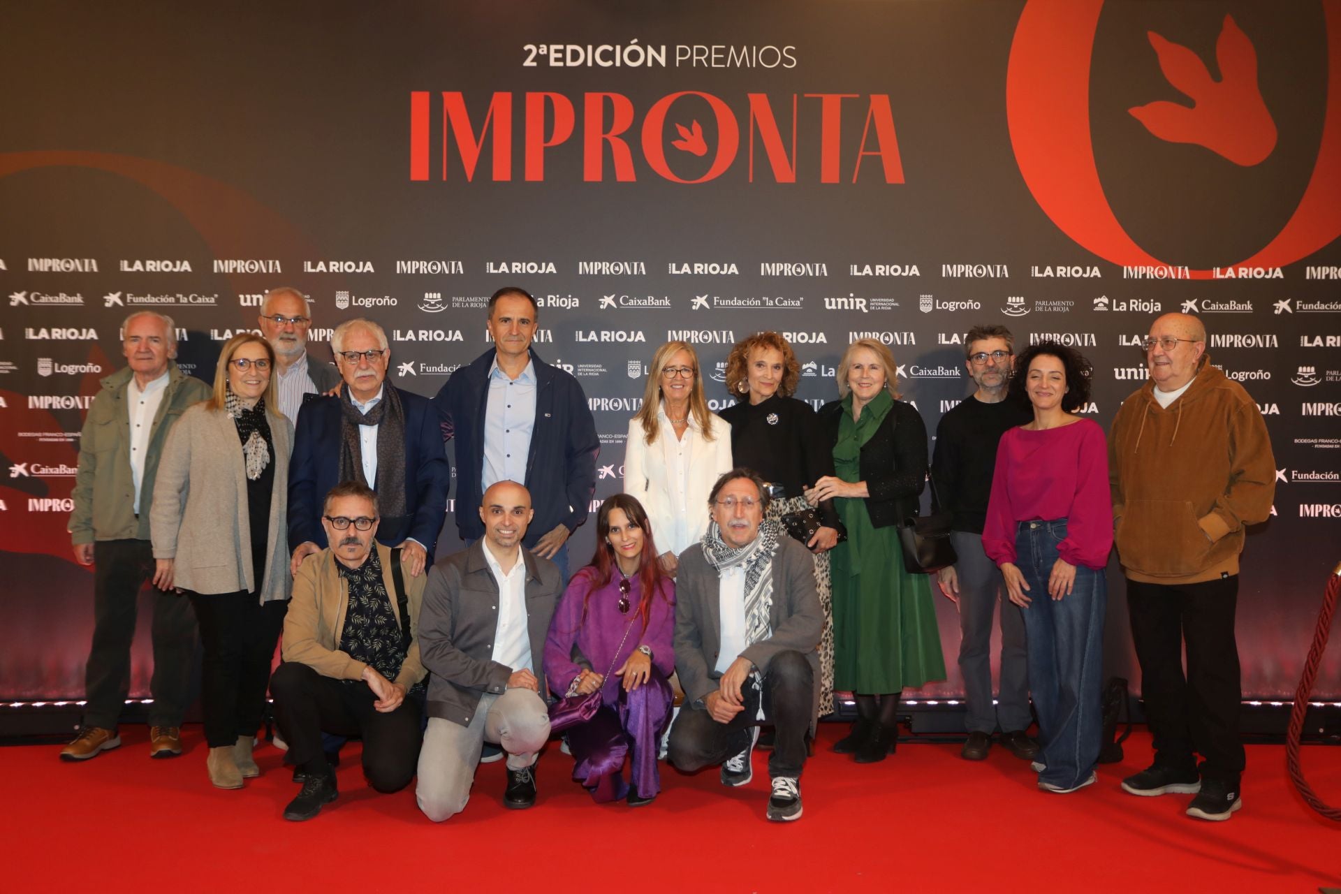 Las imágenes de los instantes previos a la gala de los Premios Impronta