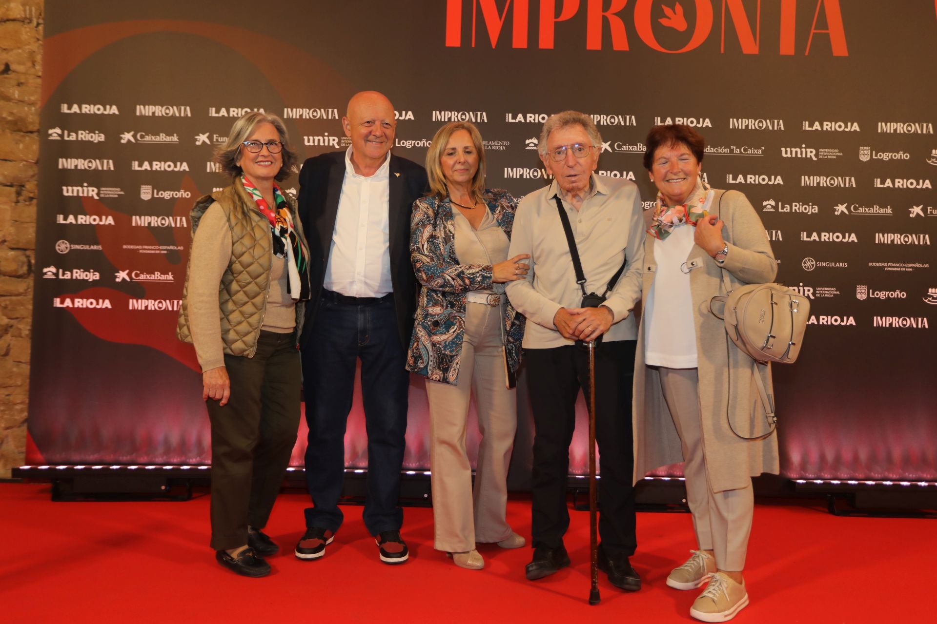 Las imágenes de los instantes previos a la gala de los Premios Impronta