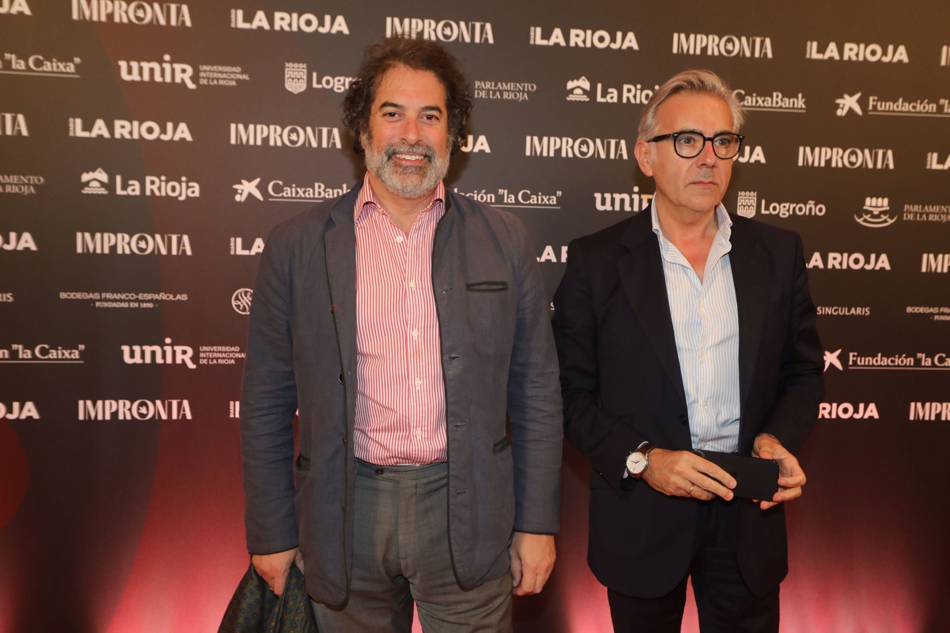 Las imágenes de los instantes previos a la gala de los Premios Impronta