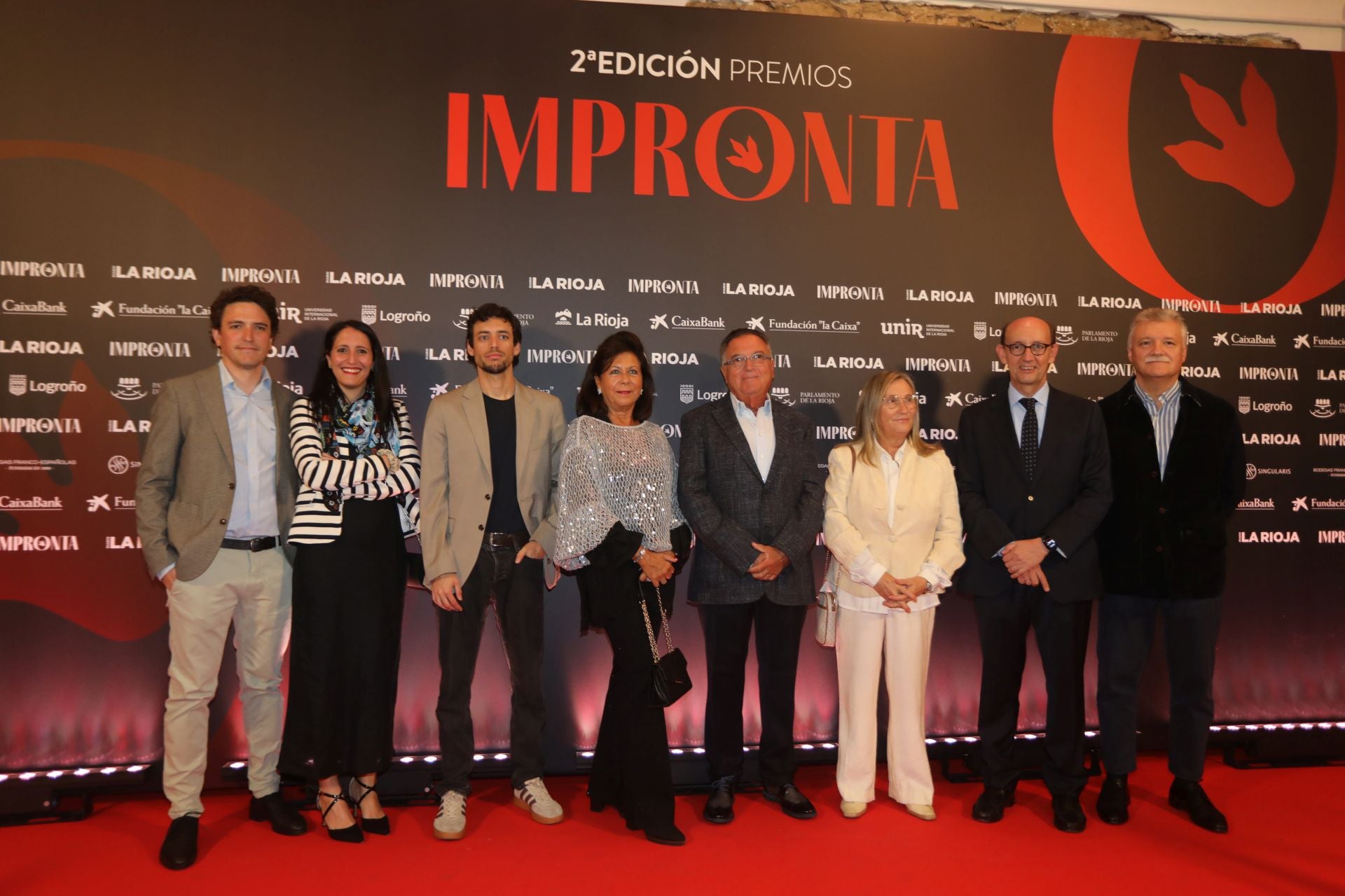 Las imágenes de los instantes previos a la gala de los Premios Impronta