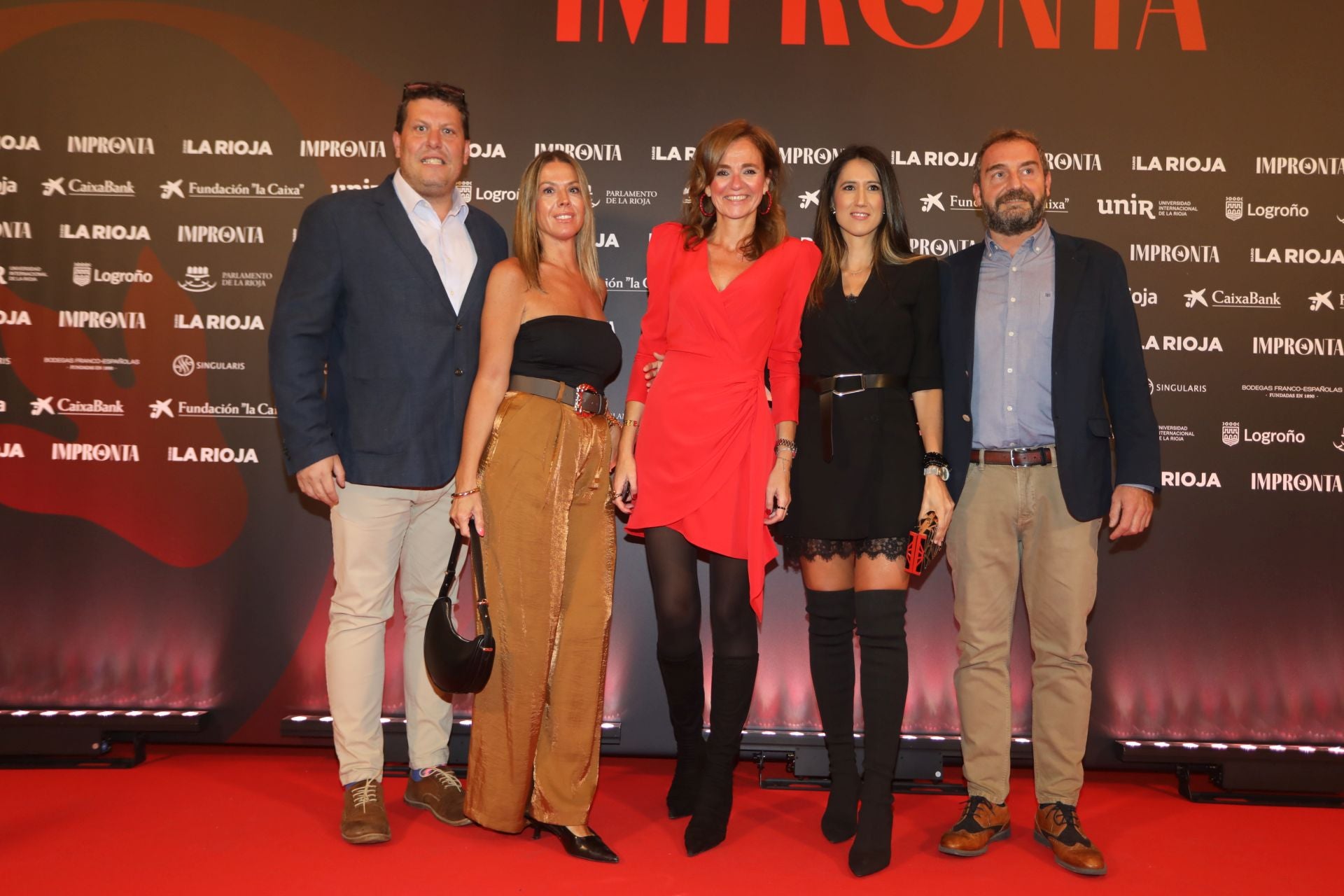 Las imágenes de los instantes previos a la gala de los Premios Impronta