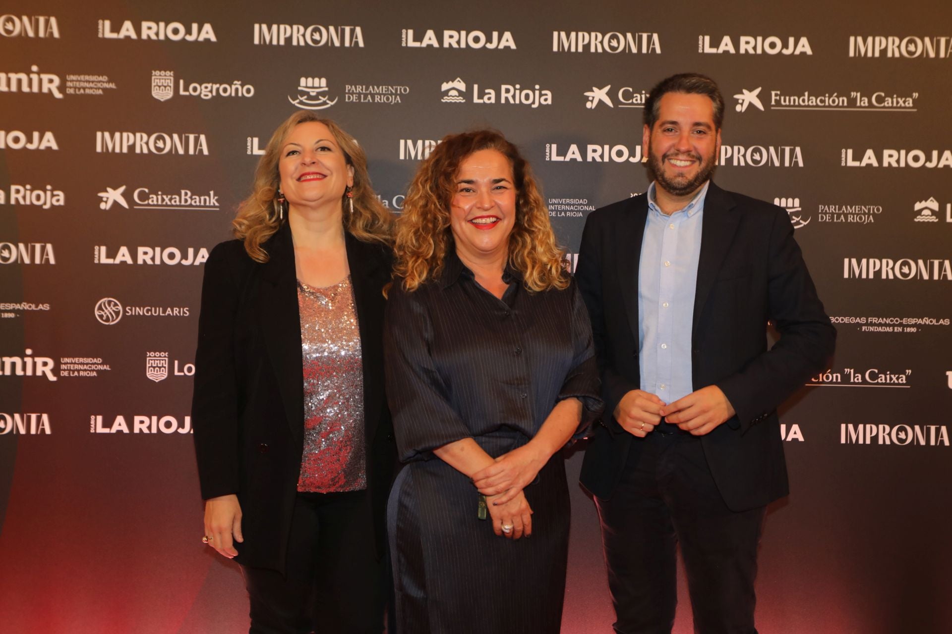 Las imágenes de los instantes previos a la gala de los Premios Impronta