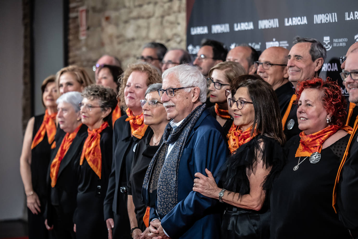 Las imágenes de los instantes previos a la gala de los Premios Impronta