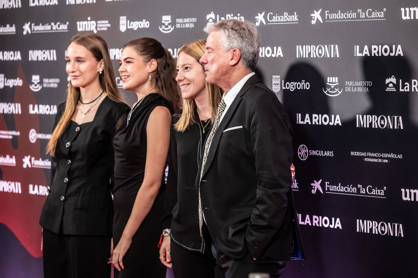 Las imágenes de los instantes previos a la gala de los Premios Impronta