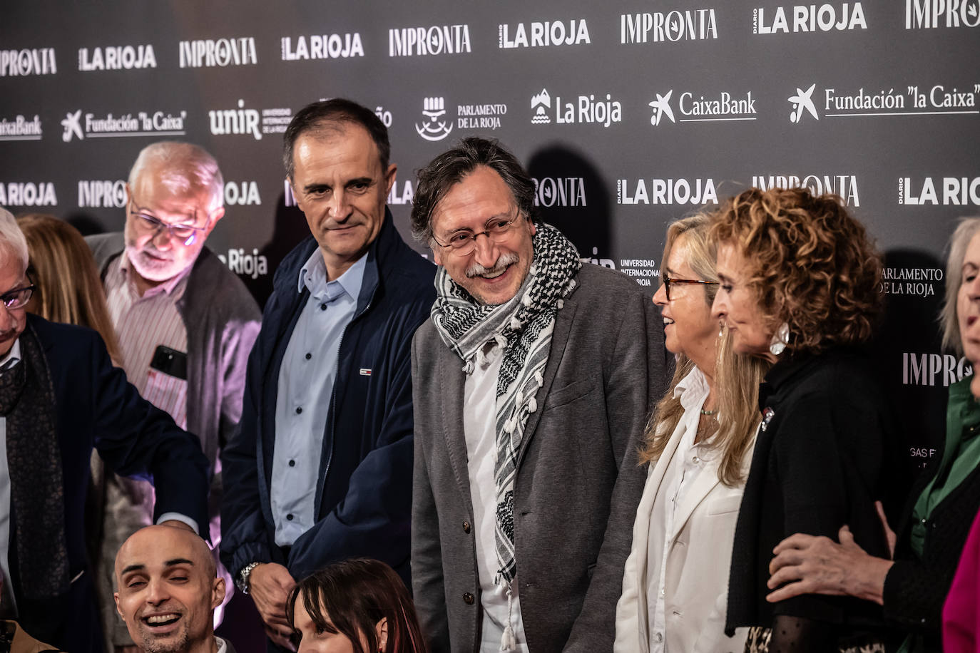 Las imágenes de los instantes previos a la gala de los Premios Impronta