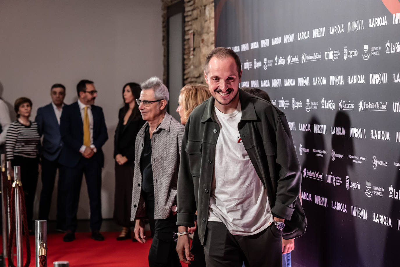 Las imágenes de los instantes previos a la gala de los Premios Impronta