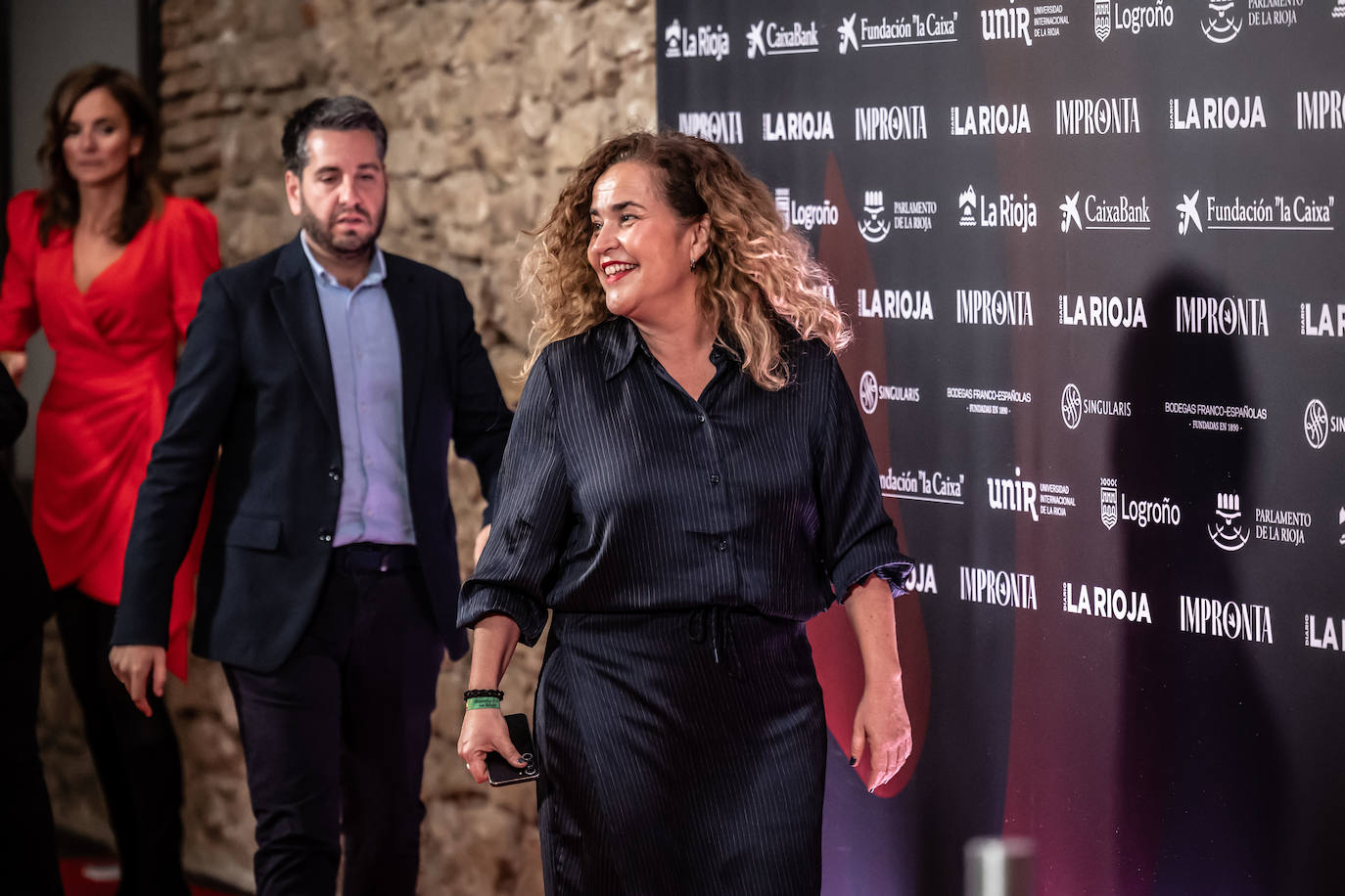 Las imágenes de los instantes previos a la gala de los Premios Impronta