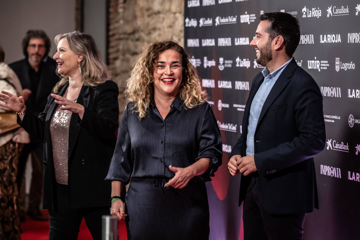 Las imágenes de los instantes previos a la gala de los Premios Impronta