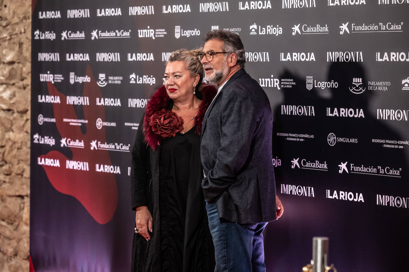 Las imágenes de los instantes previos a la gala de los Premios Impronta