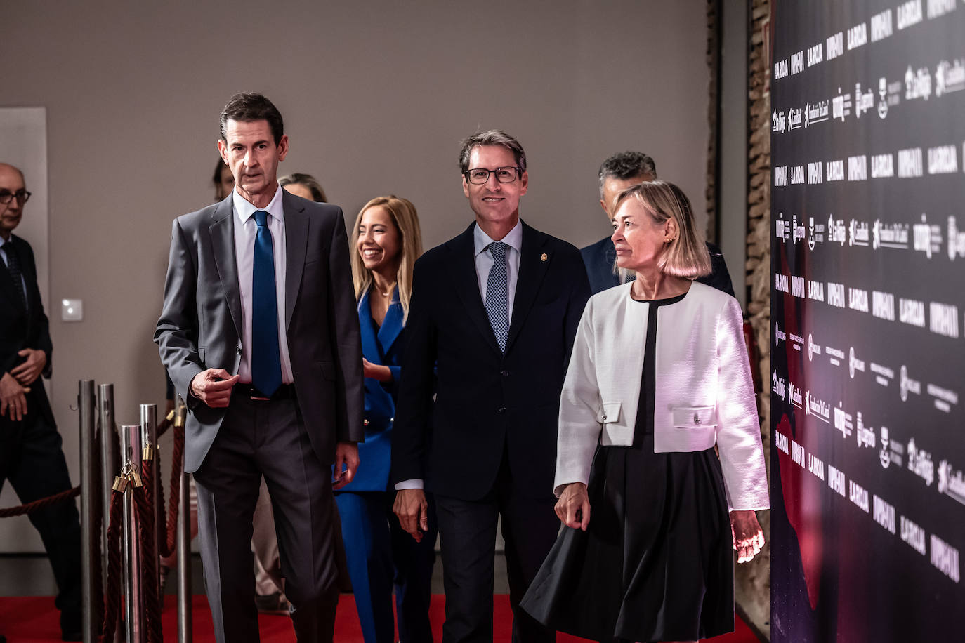 Las imágenes de los instantes previos a la gala de los Premios Impronta