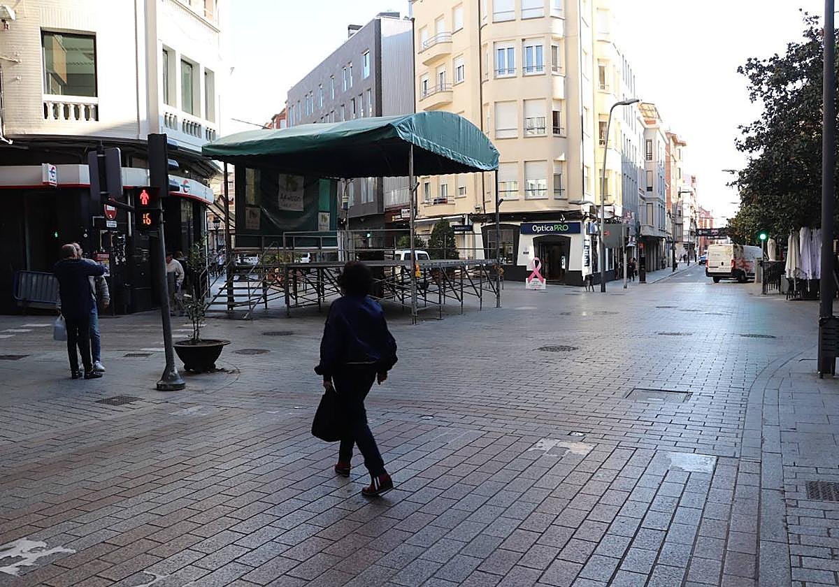La Puerta Munillo de Arnedo se peatonaliza en invierno desde la tarde del sábado a la del domingo