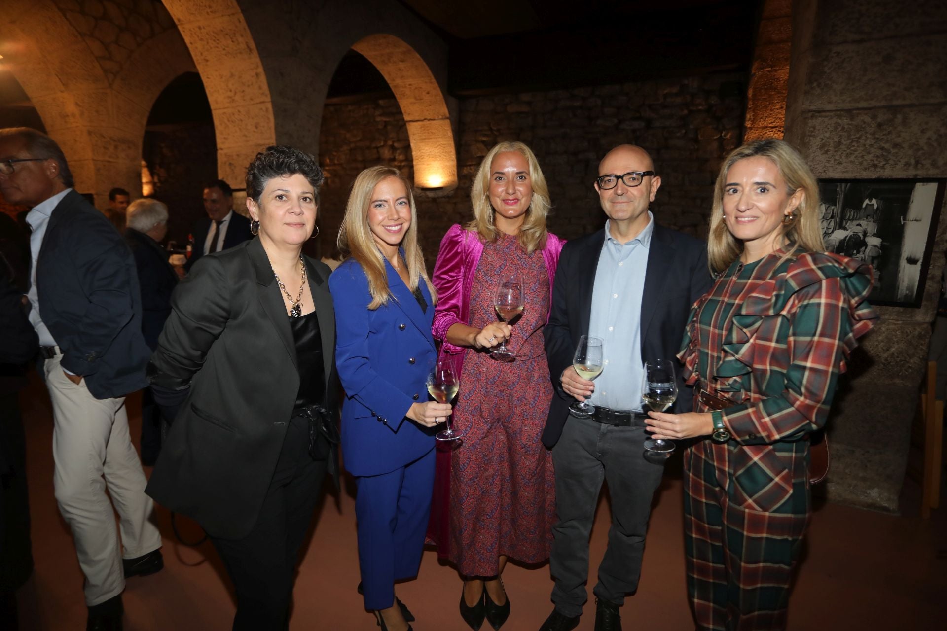 Virginia Borges, Marta Fernández-Cornago, María Teresa Antoñanzas, Victor Visairas y Cristina Maiso.