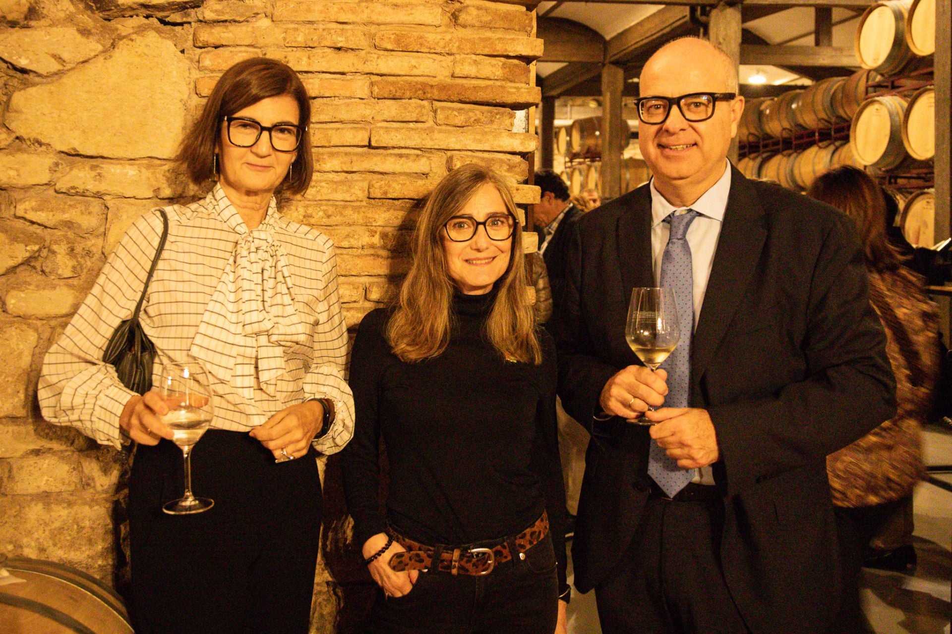 Estrella Pintado, Piluca Jiménez y Antonio Rodrigo.