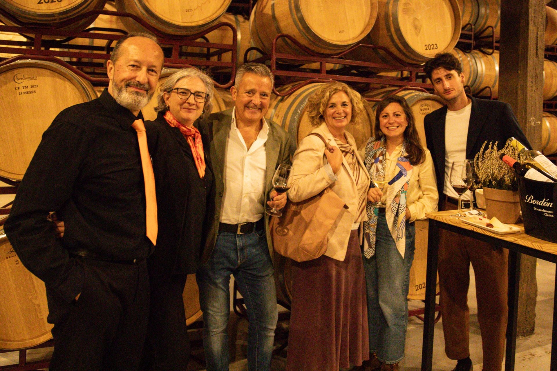 Pablo Benito, Lydia Coello, Domingo Mendi, Mariví Murillo, María Valdecantos y Xoan Ledo.