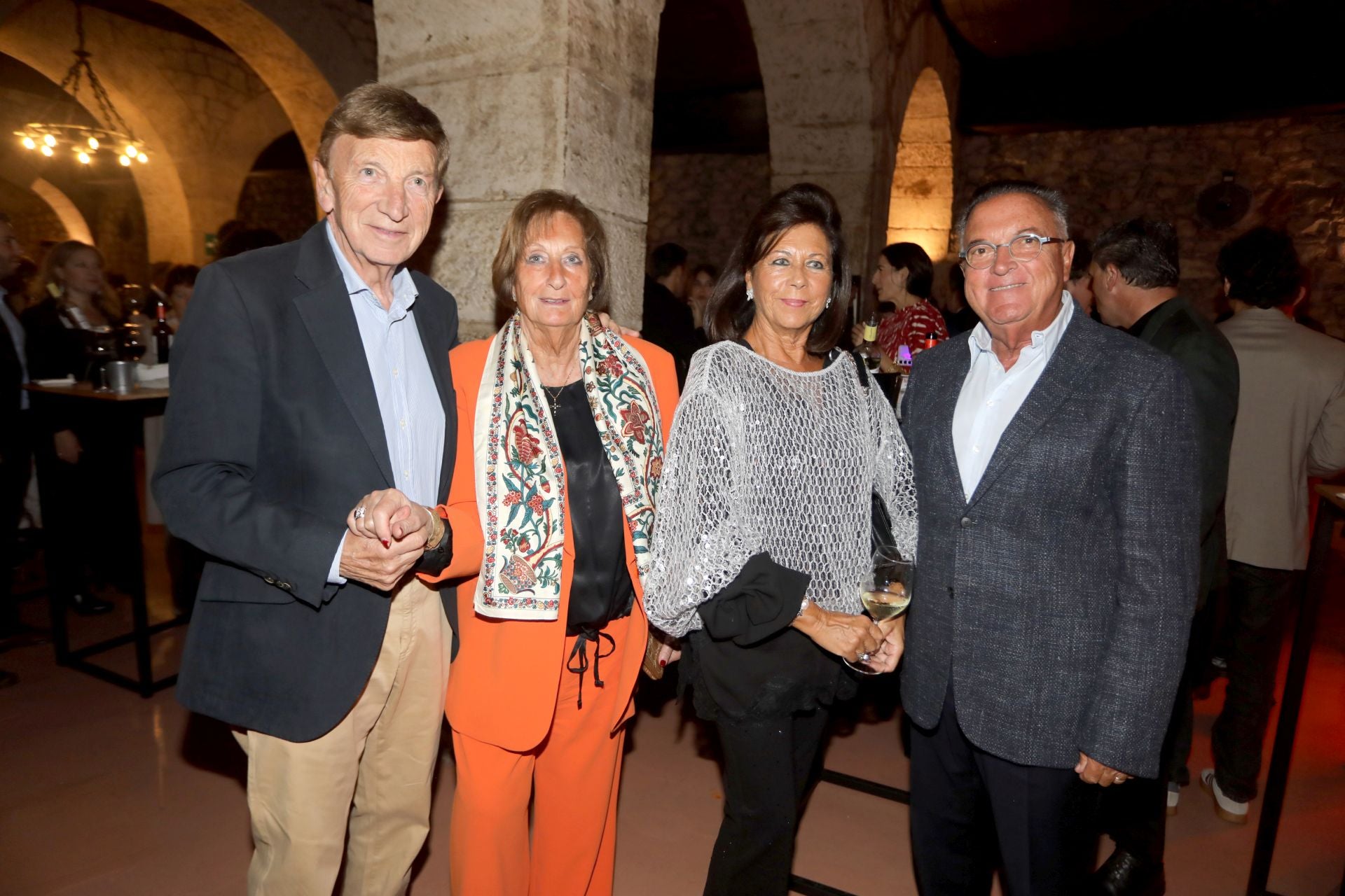 Víctor Pascual, Paqui Zárate, María José Yagüe y Pablo Arrieta.