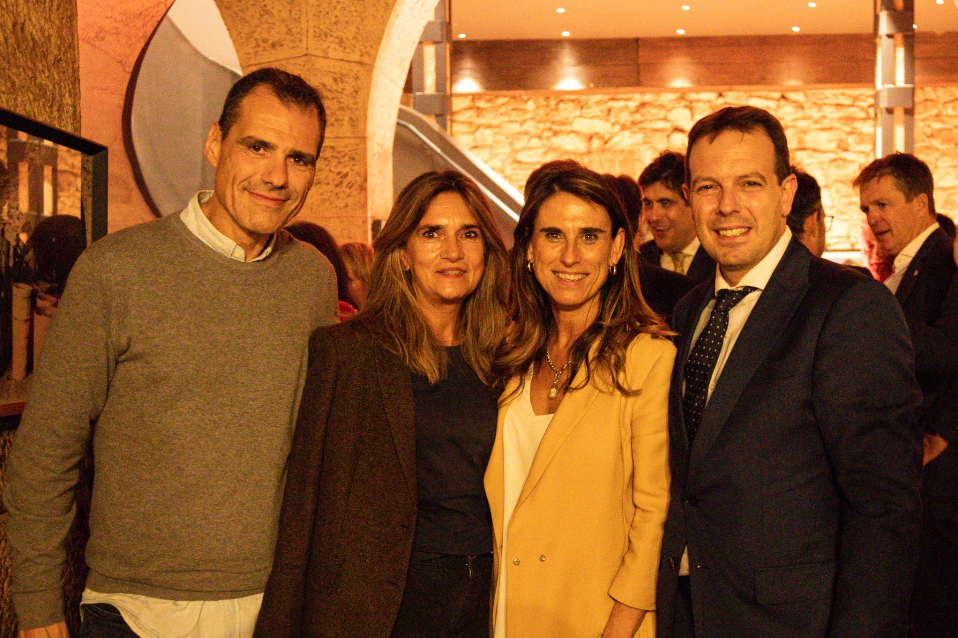 José Luis Rubio, Eva García, Isabel Moreno e Íñigo Latorre.