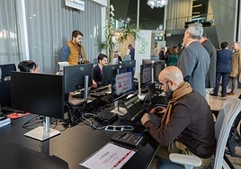 Imagen de archivo del 'showroom' Pancorbo Oficina Evolutiva en su edición de 2024.