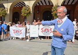 Concentración de la plataforma, en una imagen de archivo.