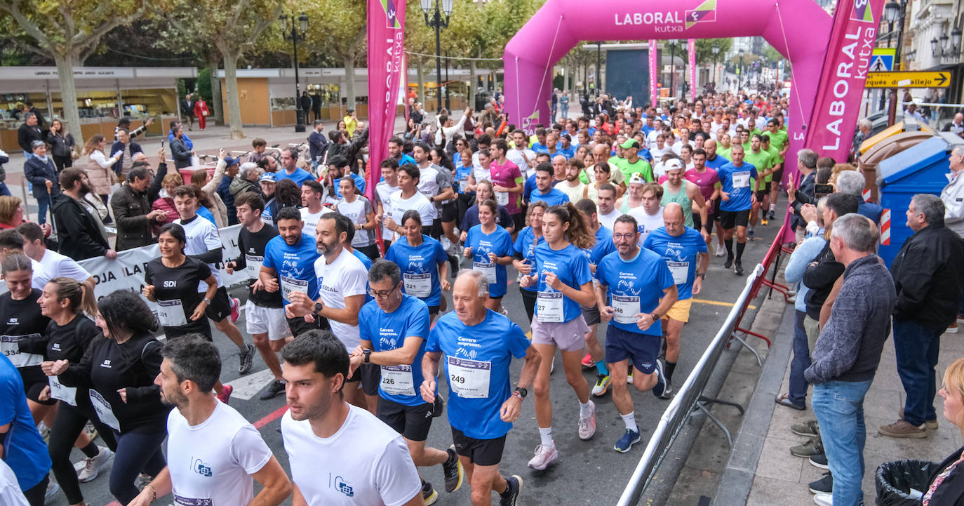 Las imágenes de la Carrera de Empresas