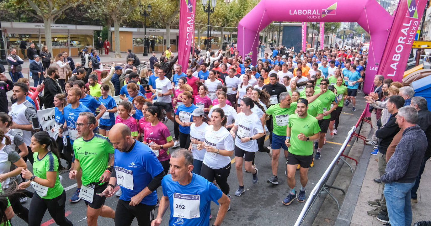 Las imágenes de la Carrera de Empresas