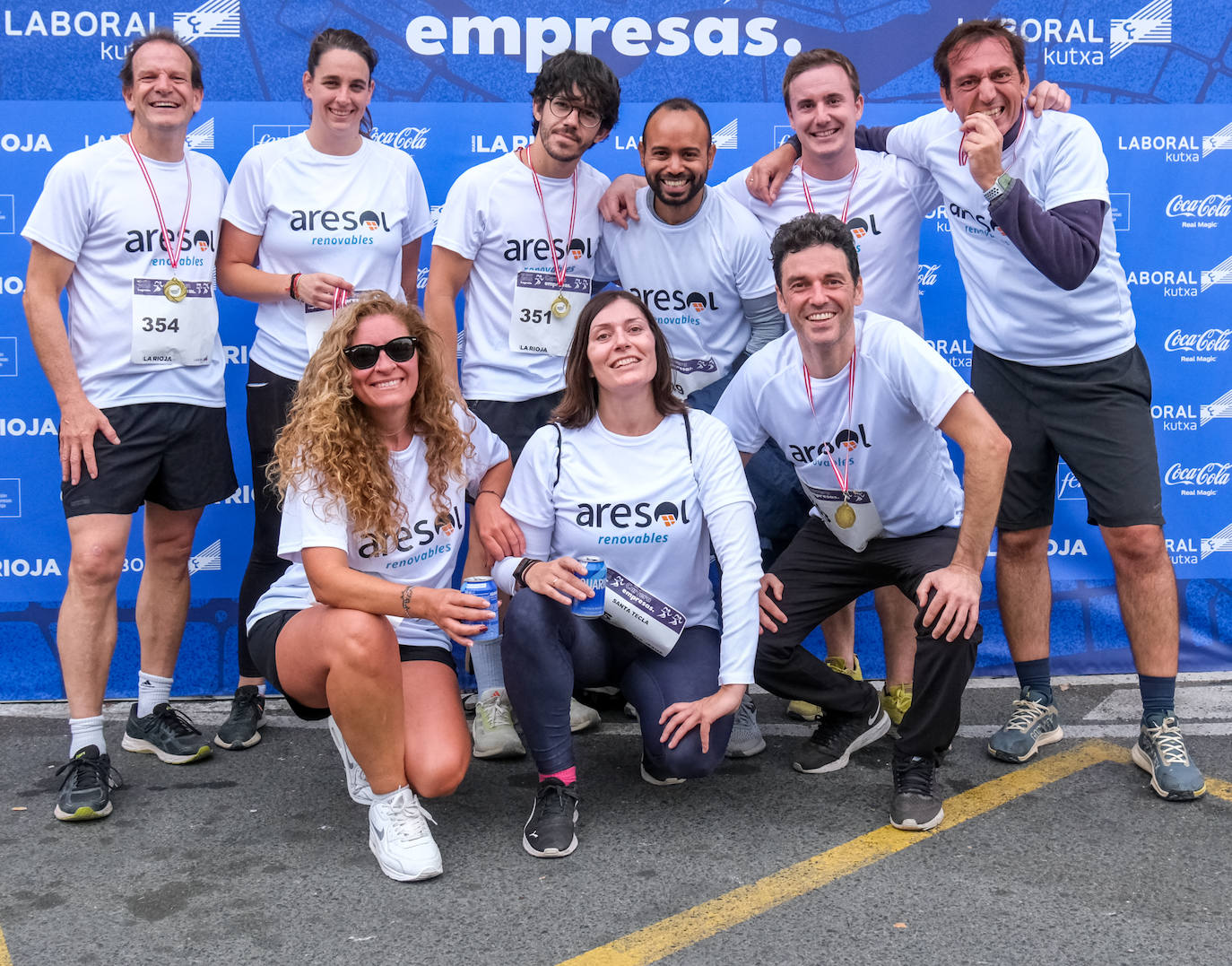 Las imágenes de la Carrera de Empresas