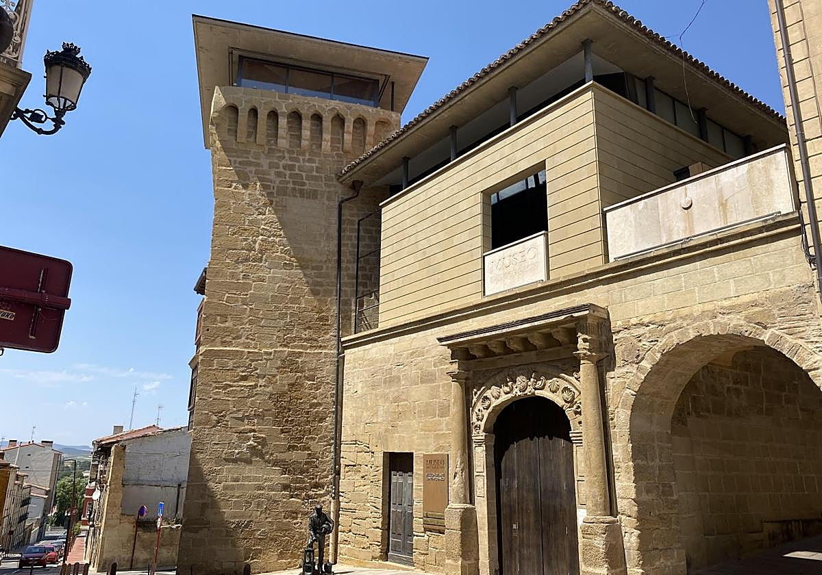 Imagen de archivo de la entrada del Museo del Torreón, en Haro.