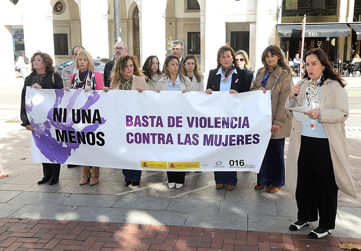 Concentración este lunes en El Espolón de Logroño.