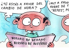 El cambio de hora, según Tris
