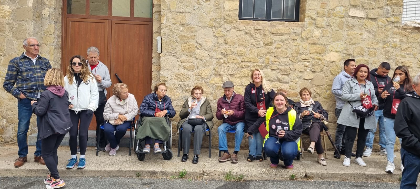 Marcha del vino y el chorizo asado de El Cortijo