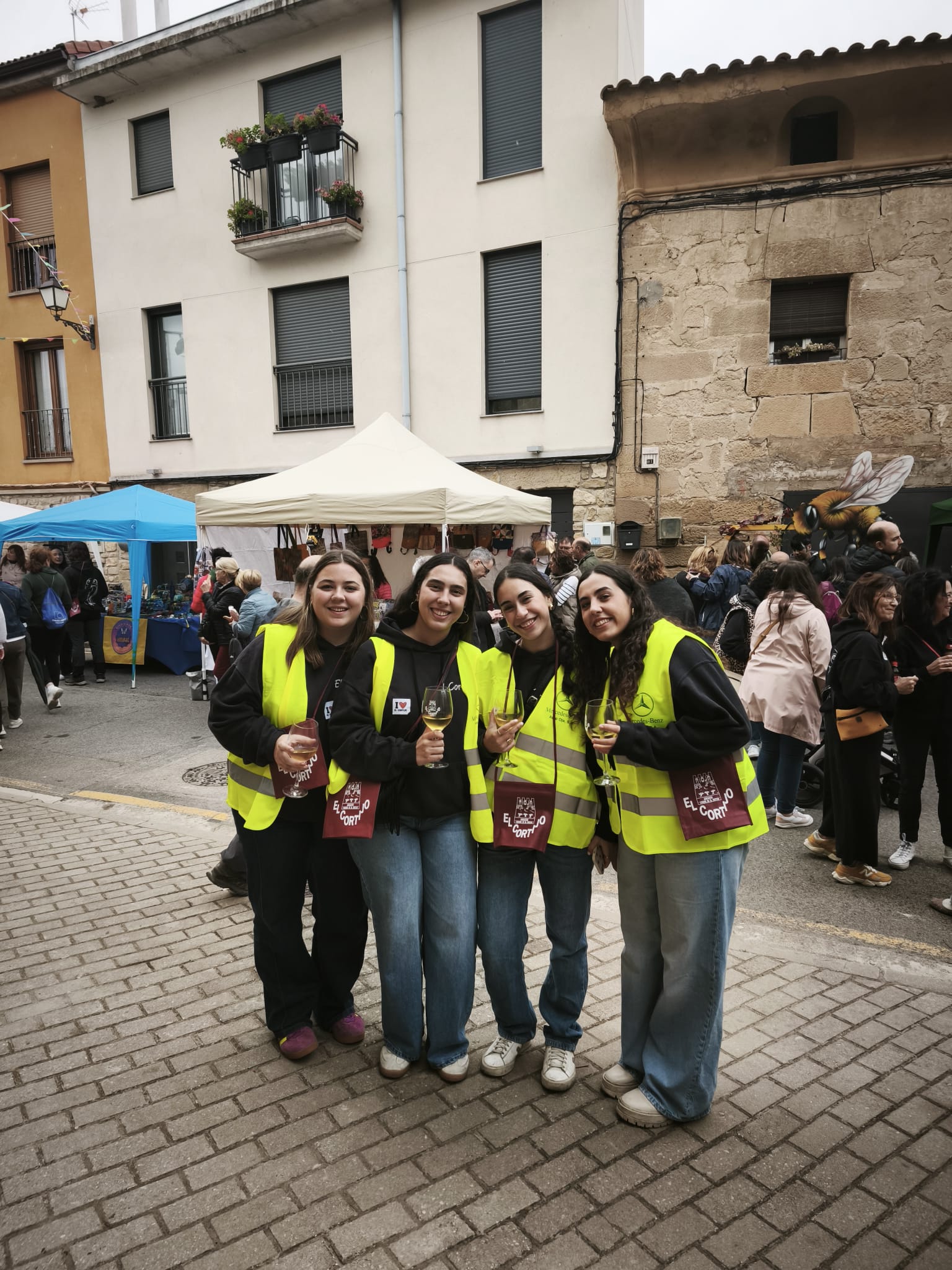 Marcha del vino y el chorizo asado de El Cortijo