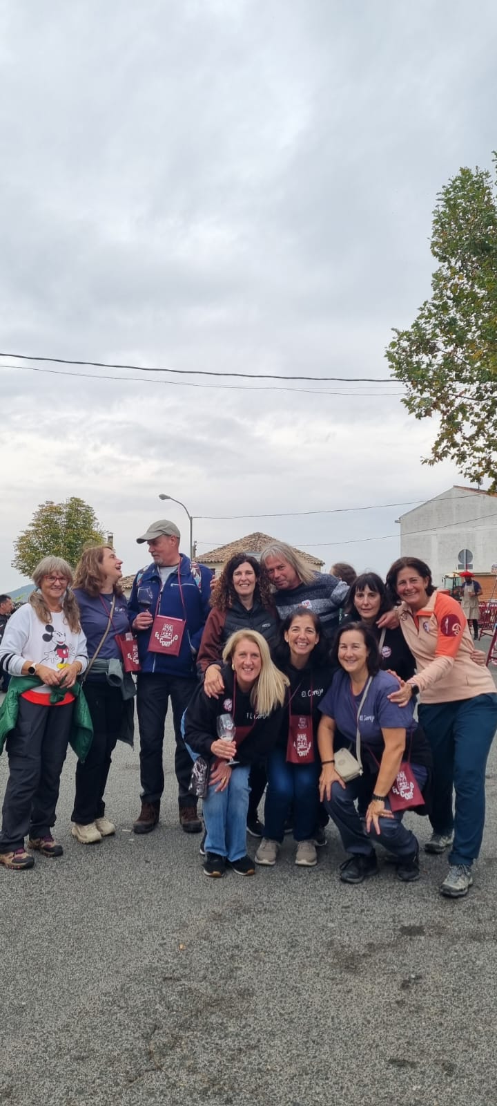 Marcha del vino y el chorizo asado de El Cortijo