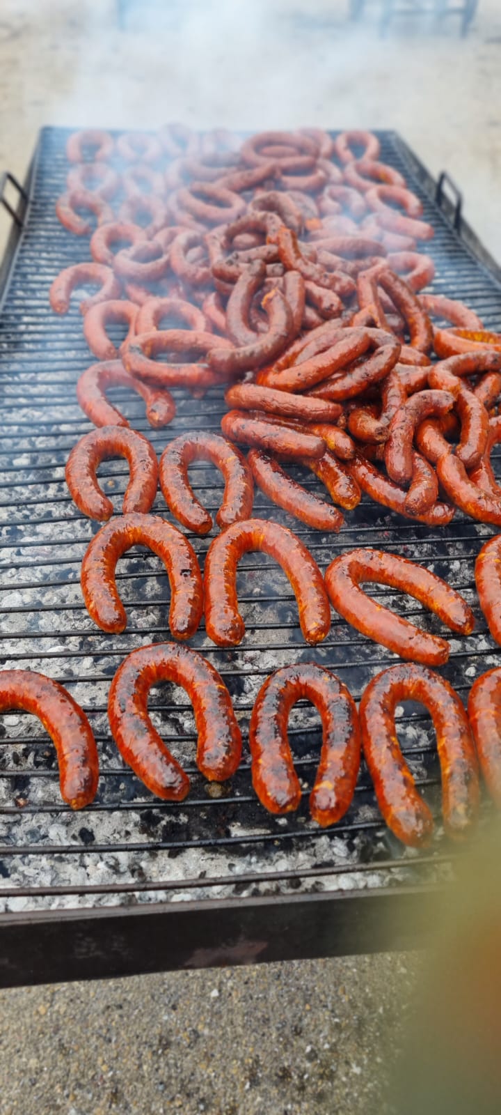 Marcha del vino y el chorizo asado de El Cortijo