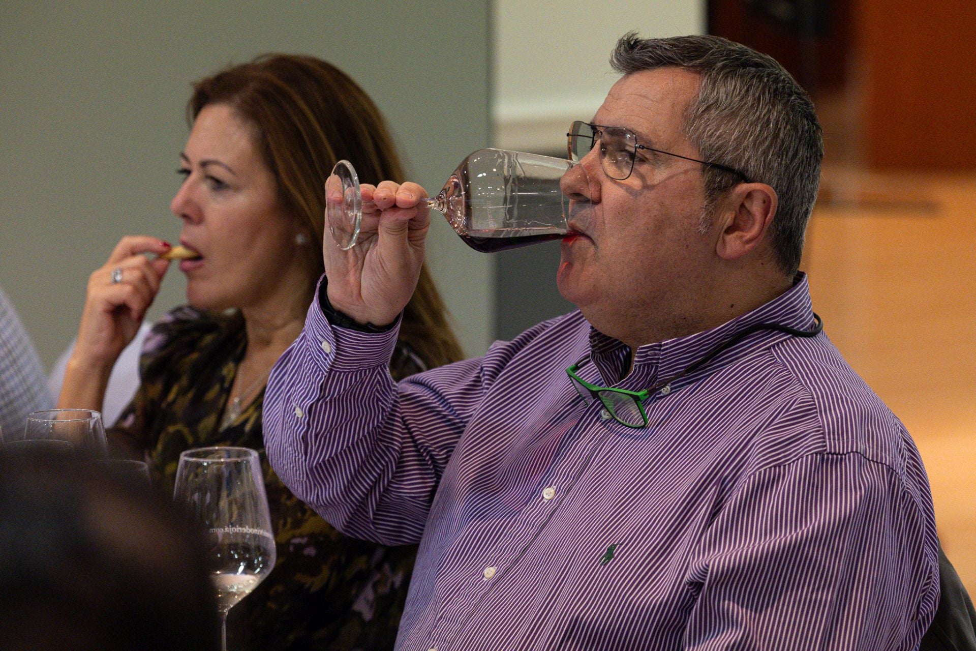 Las imágenes de la cata de Viticultores de Lapuebla