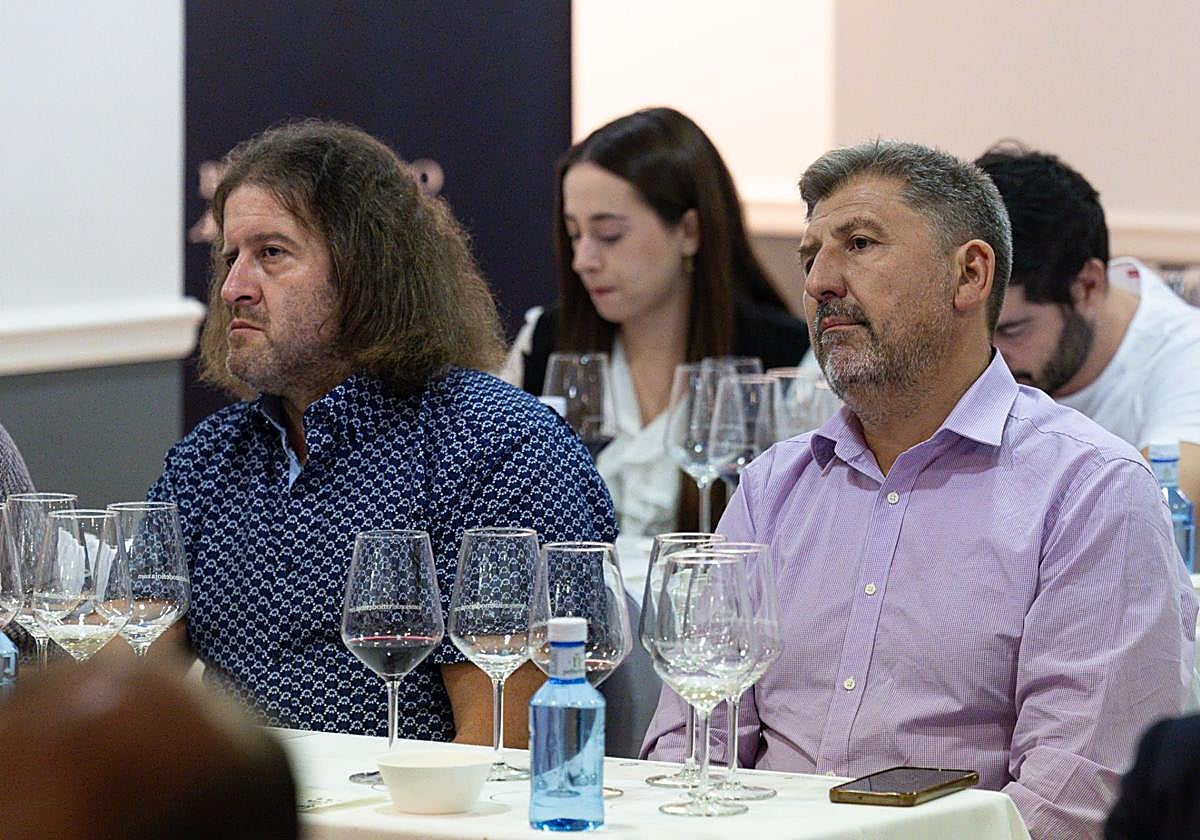 Las imágenes de la cata de Viticultores de Lapuebla