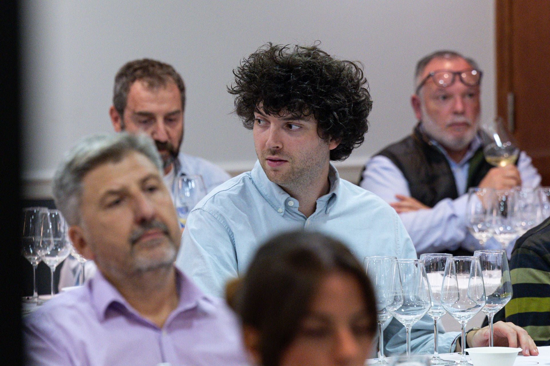 Las imágenes de la cata de Viticultores de Lapuebla