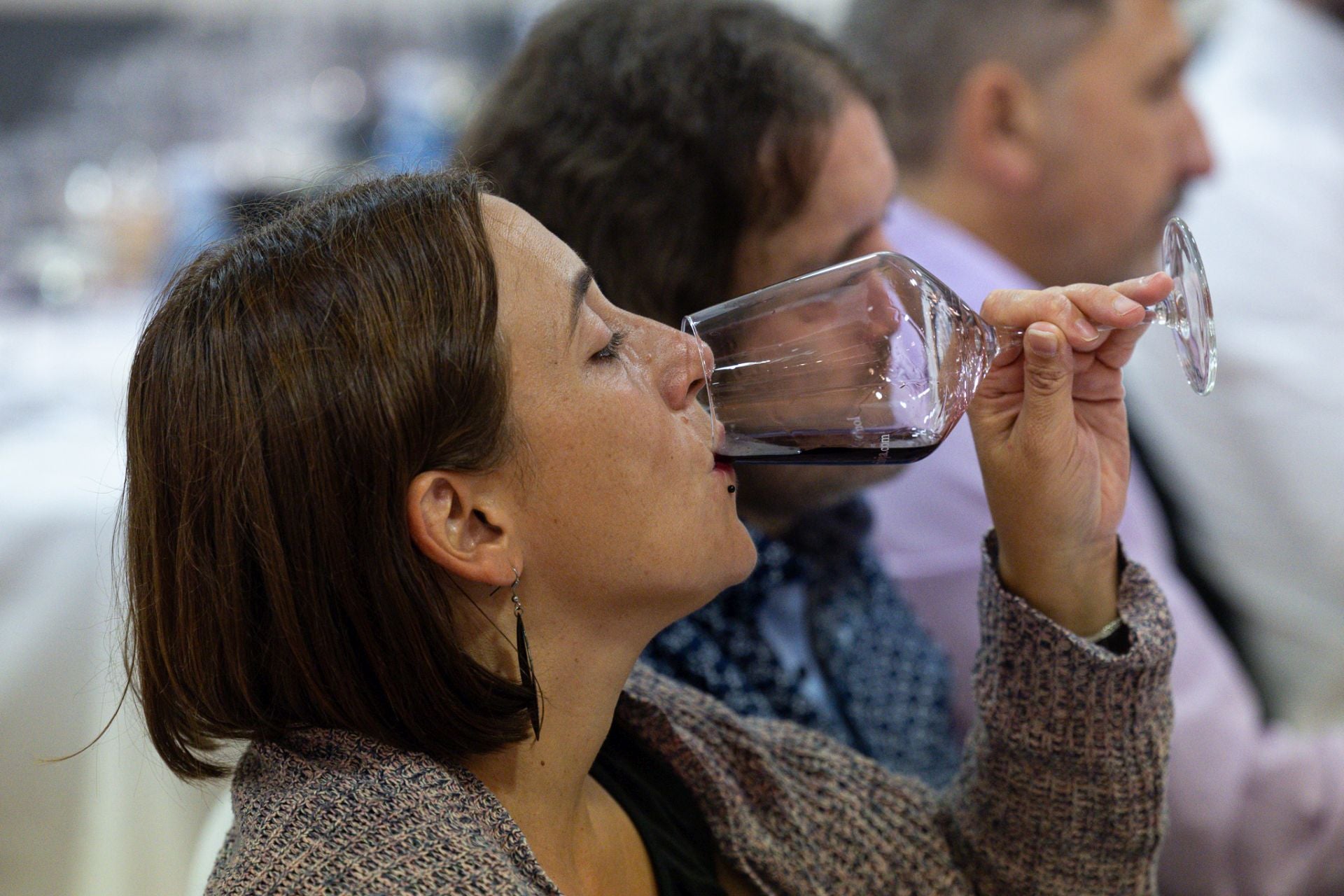 Las imágenes de la cata de Viticultores de Lapuebla