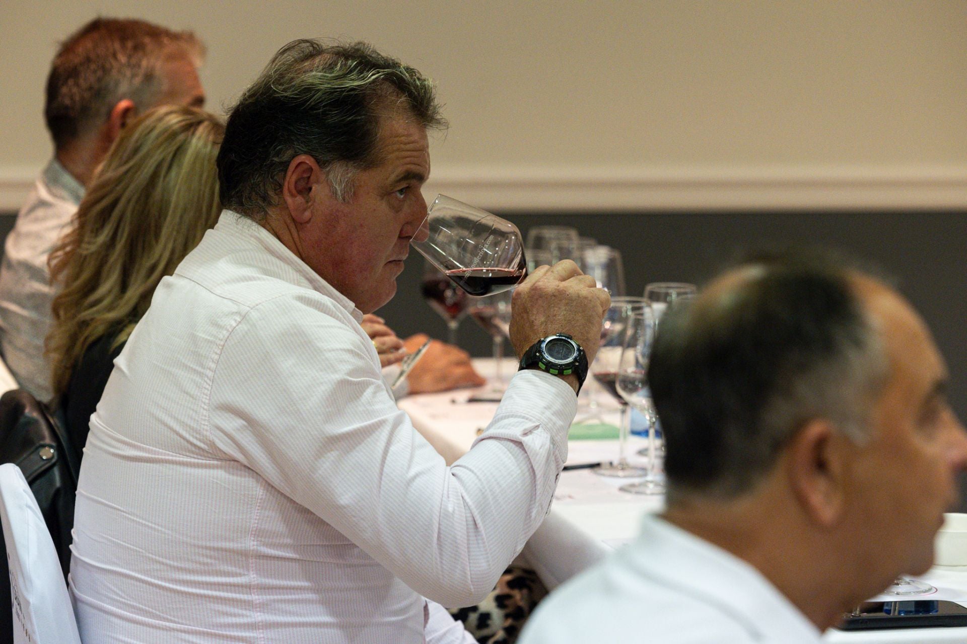 Las imágenes de la cata de Viticultores de Lapuebla