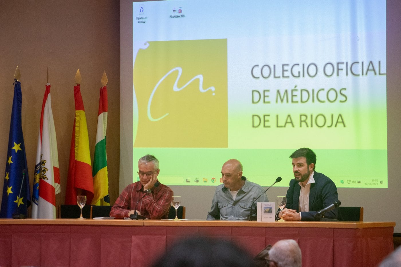 Imagen de la jornada celebrada en el Colegio de Médicos.