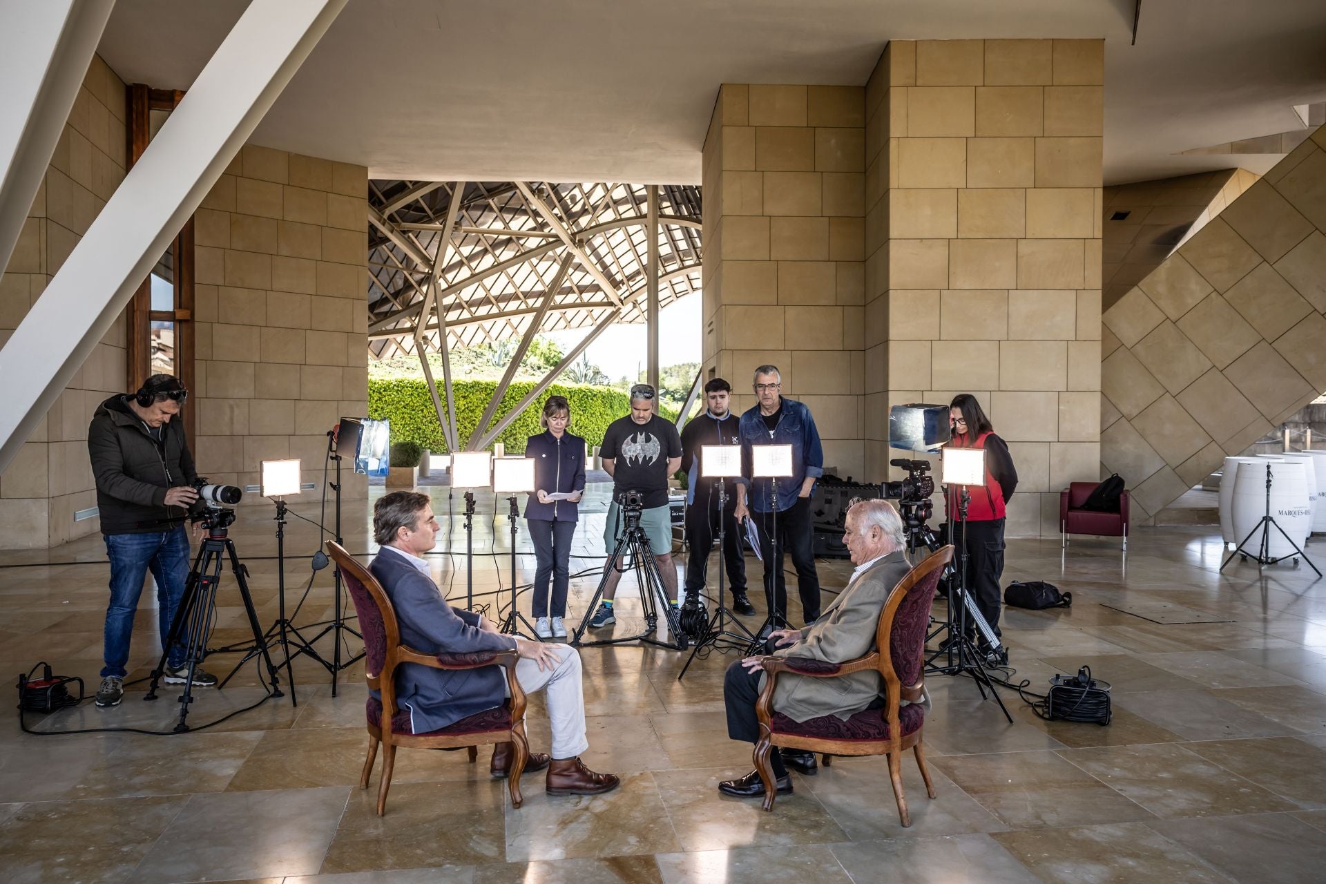 Así se grabó &#039;Estirpes del Rioja&#039;