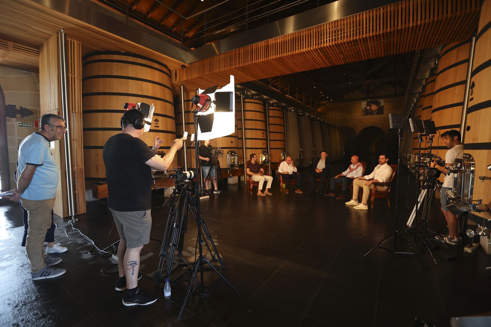 Así se grabó &#039;Estirpes del Rioja&#039;