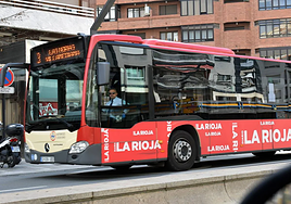 Autobús urbano de Logroño.
