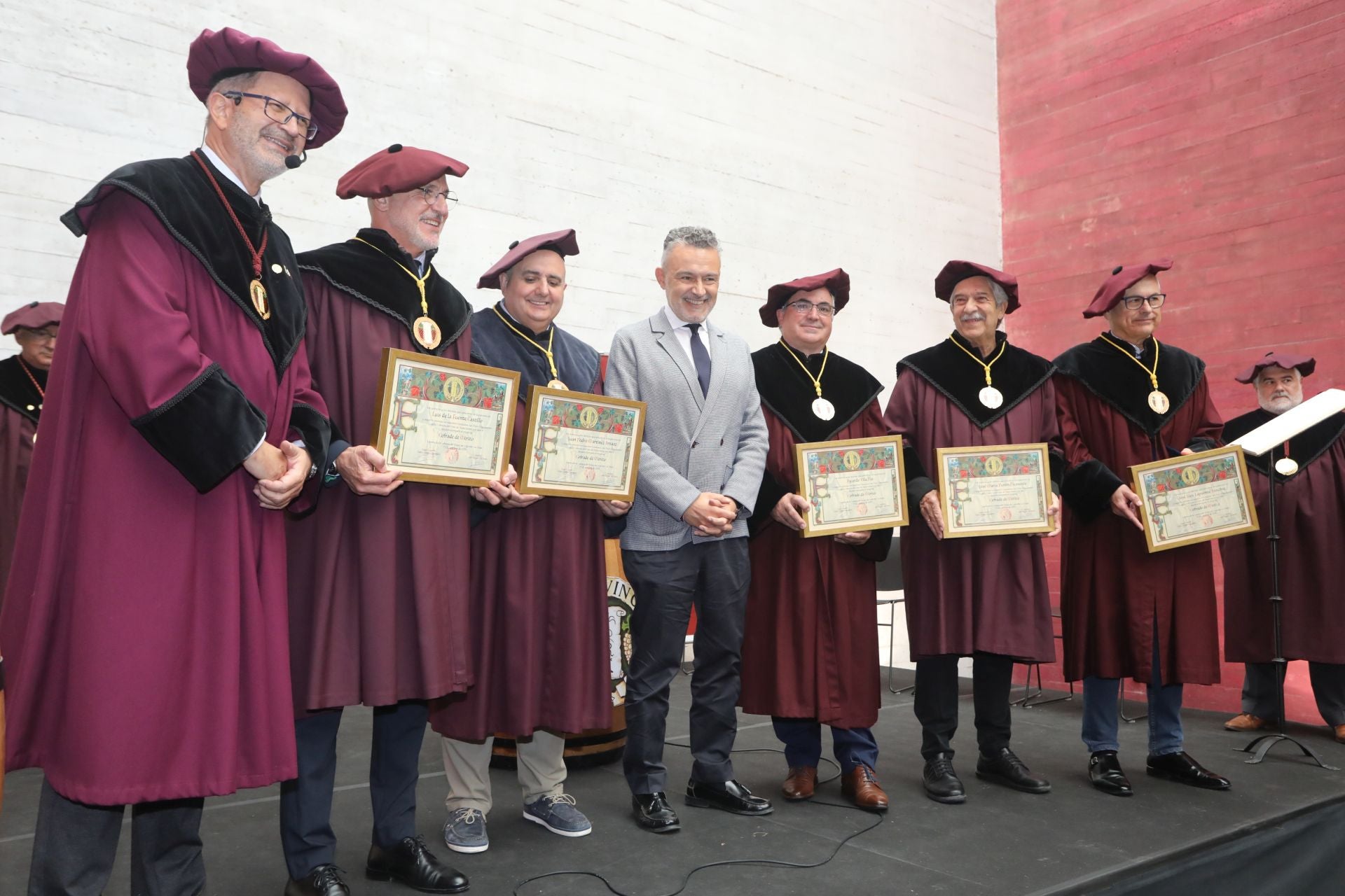 Las imágenes del Gran Capítulo de la Cofradía del Vino