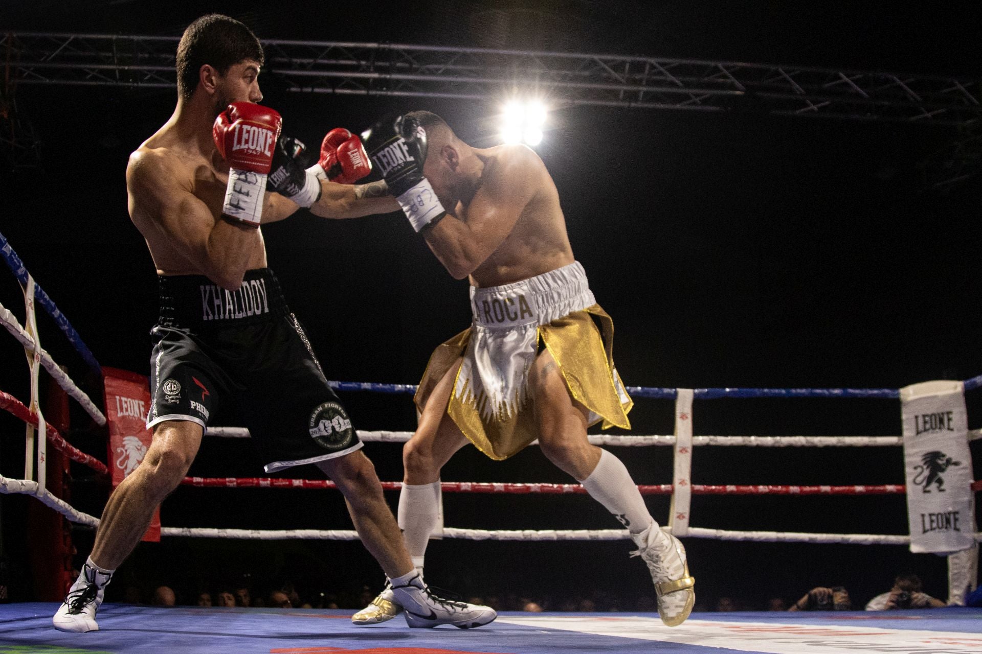 Las imágenes del combate de Gazi Kalidov