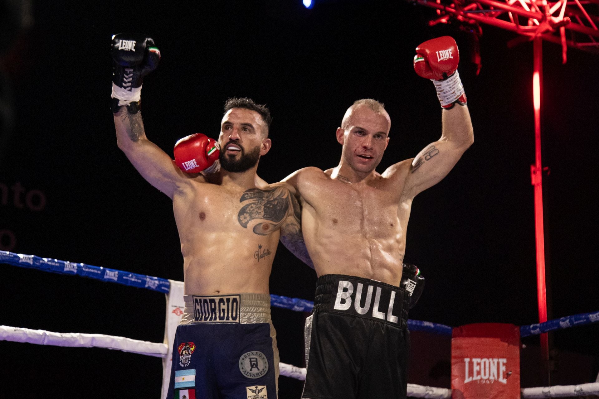 Las imágenes del combate de Gazi Kalidov