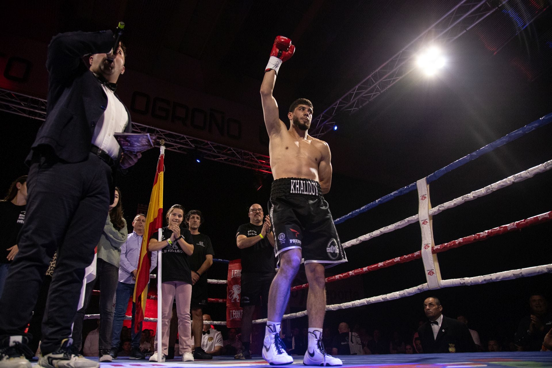 Las imágenes del combate de Gazi Kalidov