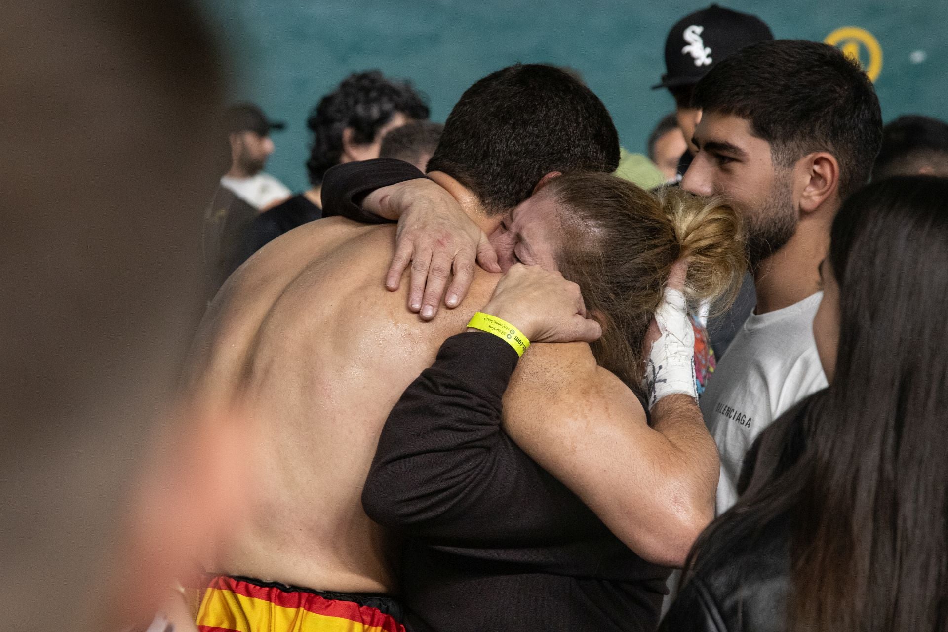 Las imágenes del combate de Gazi Kalidov