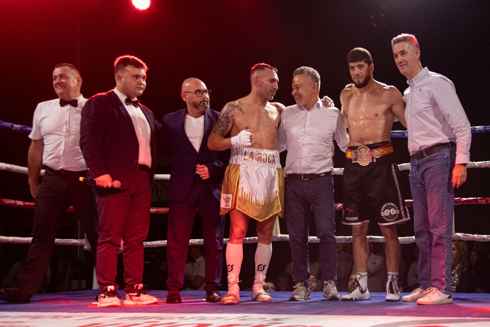 Las imágenes del combate de Gazi Kalidov